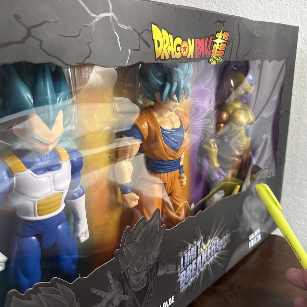 Dragon Ball Limit Breaker Series Vegeta Goku Golden Frieza Factory Sealed NEW - Picture 5 of 9